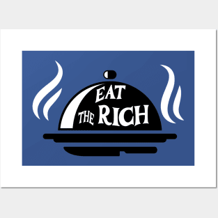 eat the rich bbq Posters and Art